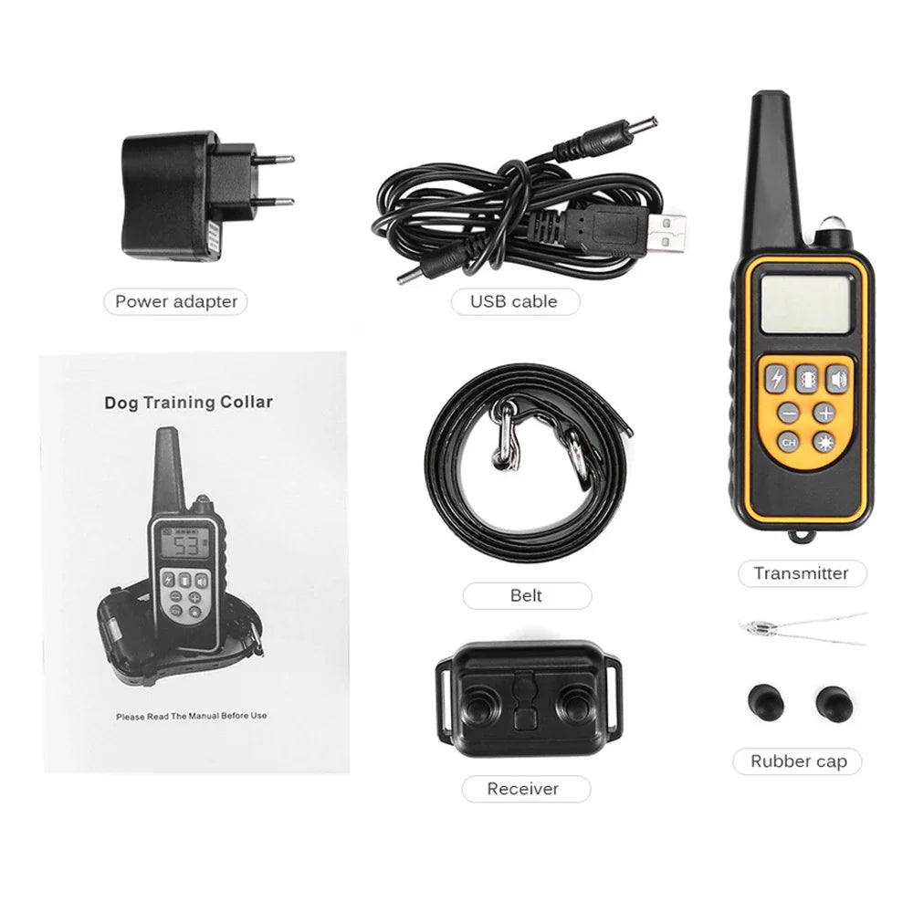 TrainPaws Honden Trainingshalsband – Draadloos met Trillings- & Geluidsfunctie