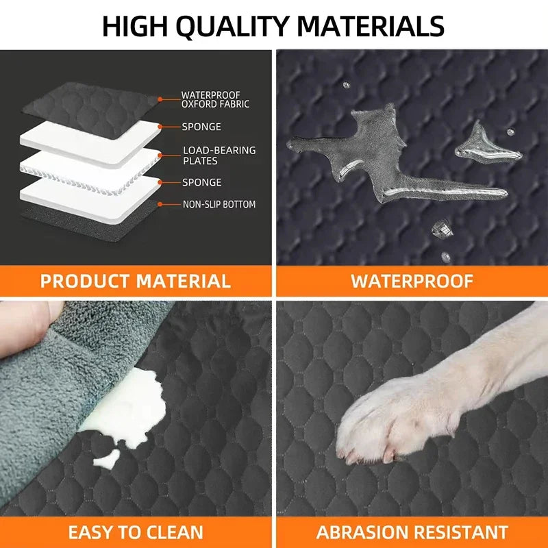 SafeBack Honden Autobed | Waterdichte Achterbank Verlenging