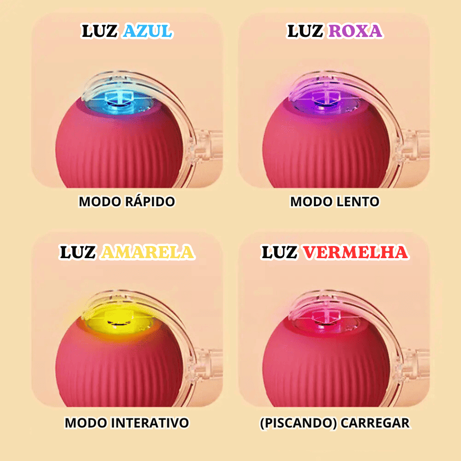 PawMotion Interactieve Speelbal – Slim Huisdieren Speelgoed voor Kat & Hond