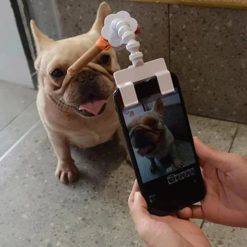 PawSnap Hondenselfiestick - Traktatiehouder voor Perfecte Huisdierfoto's