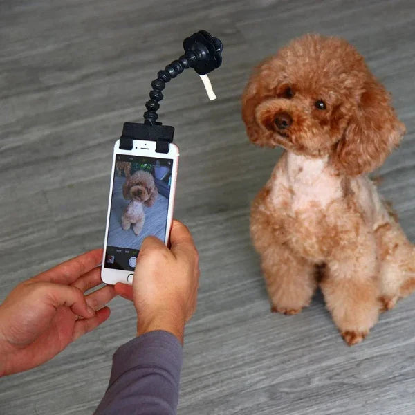 PawSnap Hondenselfiestick - Traktatiehouder voor Perfecte Huisdierfoto's